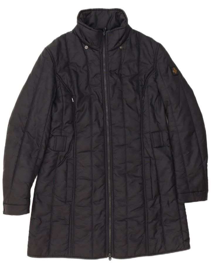 Refrigiwear Womens Polstret Frakke UK 16 Large Black Polyester
