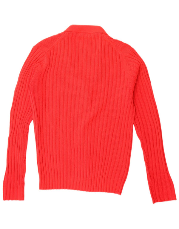 Vintage dame cardigan sweater IT 42 Medium Rød Akryl