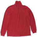 Lotto Herre lynlås hals Fleece Jumper Medium Rød Polyester