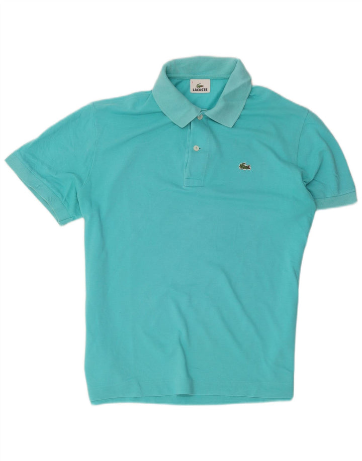 Lacoste herre poloskjorte str. 5 Stor turkis bomuld