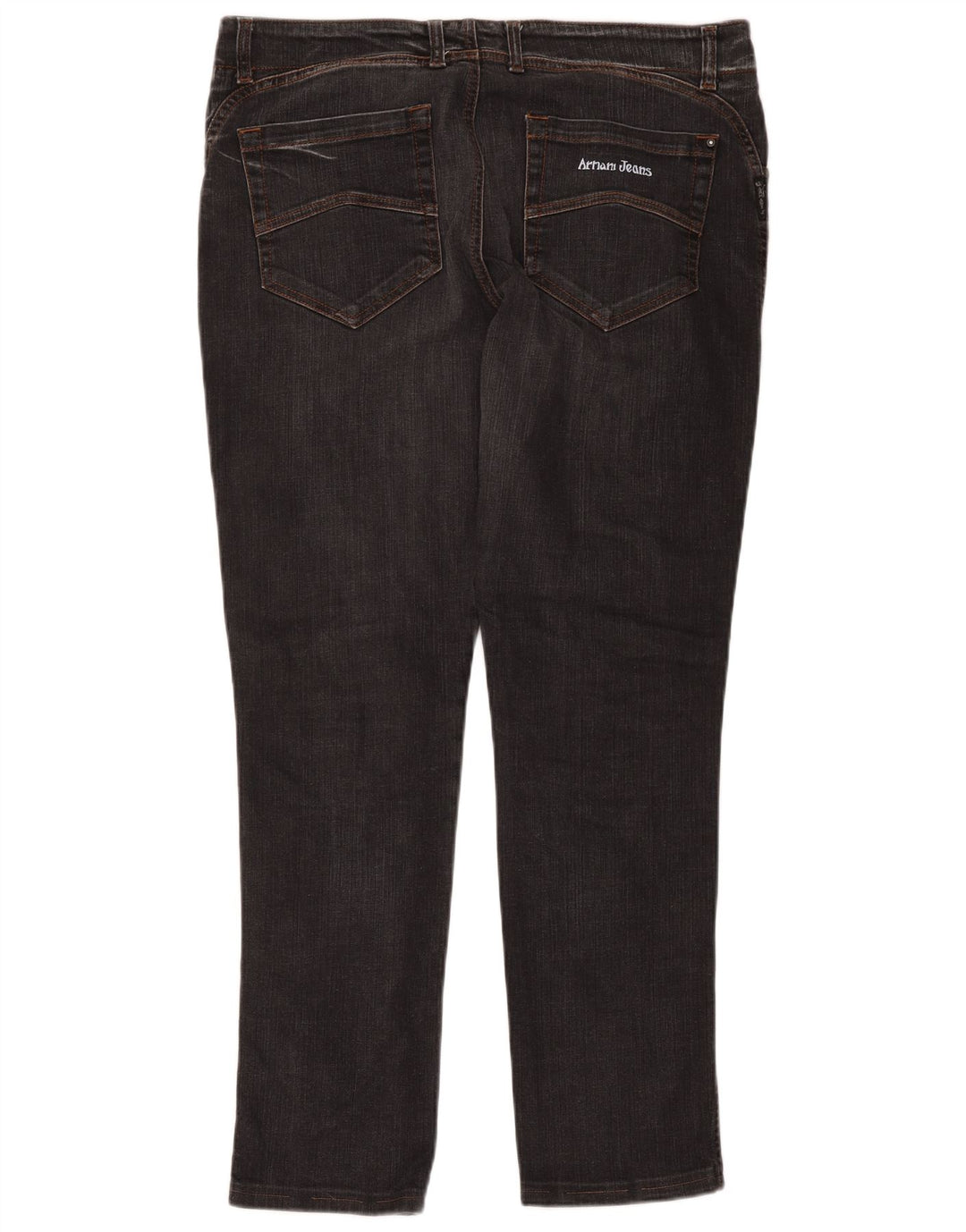 Armani Skinny Jeans til mænd W33 L30 Grå bomuld