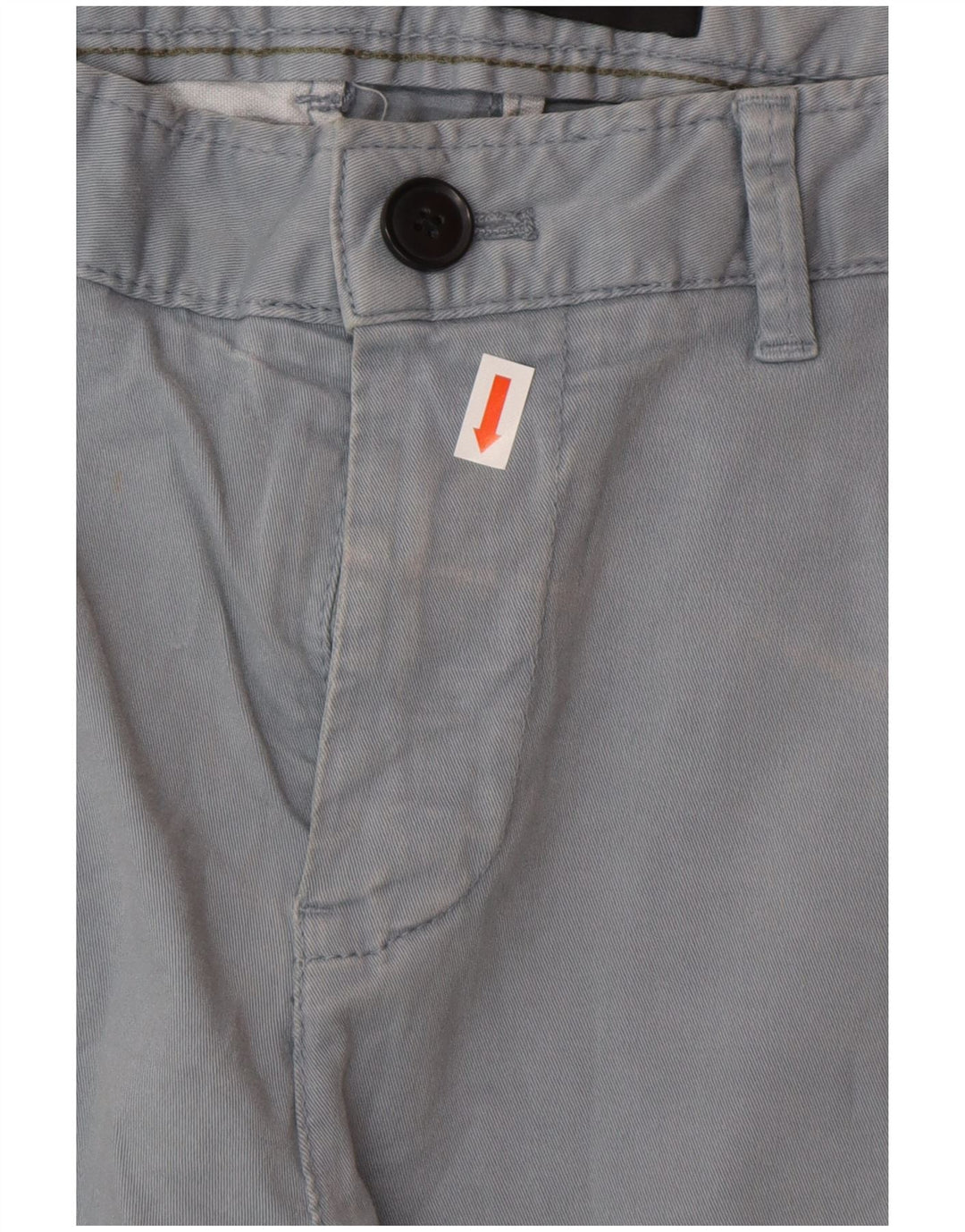 Zara Herre Slim Chino Bukser EU 38 Small W30 L33 Grå