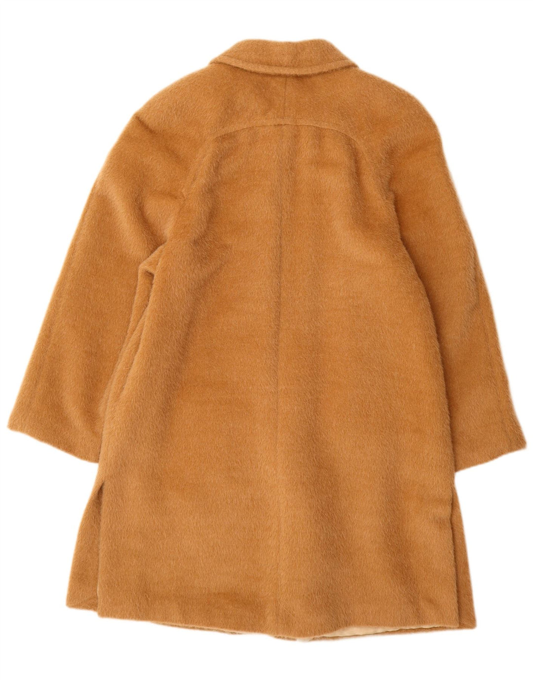 Vintage overfrakke til kvinder UK 12 Medium Beige