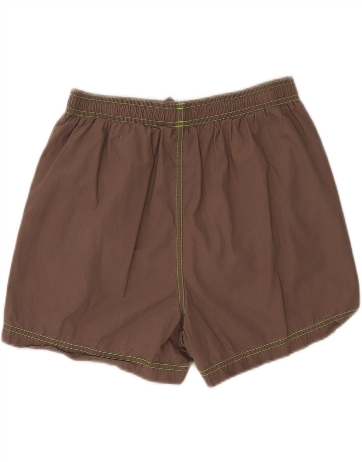 REEBOK Mens Swimming Shorts Small  Brown Vintage Reebok and Second-Hand Reebok from Messina Hembry 