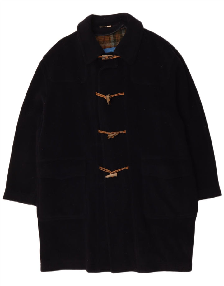 Azzurra Herre Duffle Coat UK 42 XL Navy Blue