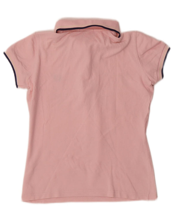 Fred Perry Womens Crop Polo Shirt UK 6 XS Pink