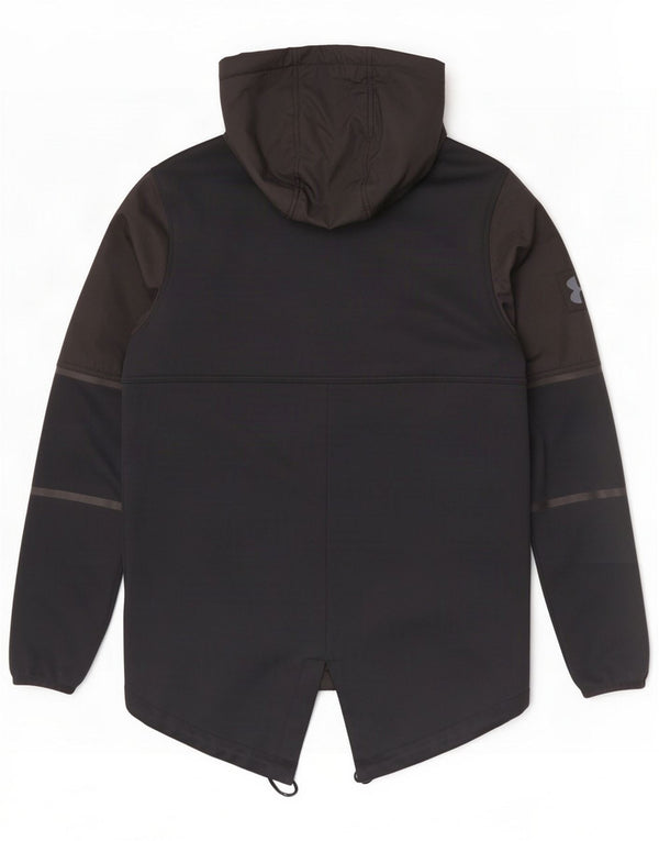 Under Armour Herre Loose Fit Hættetrøje Parka Jacket UK 34 XS Sort