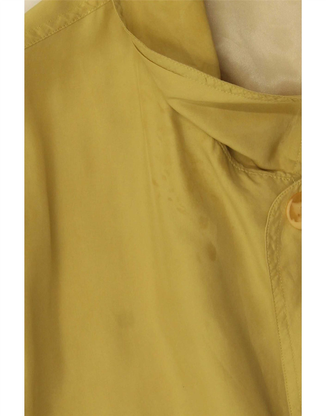 Vintage Herre Utility Jacket UK 44 2XL Gul Silke