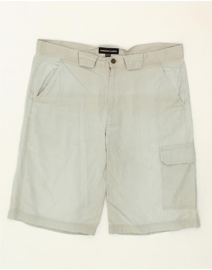 MARLBORO CLASSICS Mens Cargo Shorts W36 Large Grey Vintage Marlboro Classics and Second-Hand Marlboro Classics from Messina Hembry 