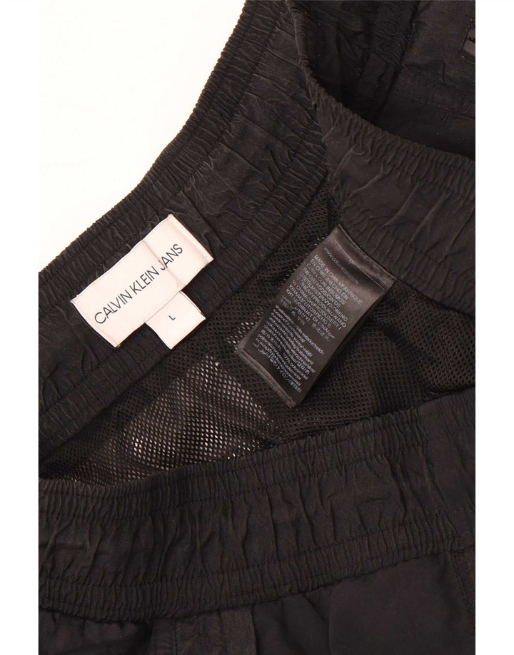 Calvin Klein Herre træningsdragt Bukser Joggers Large Sort Polyamid