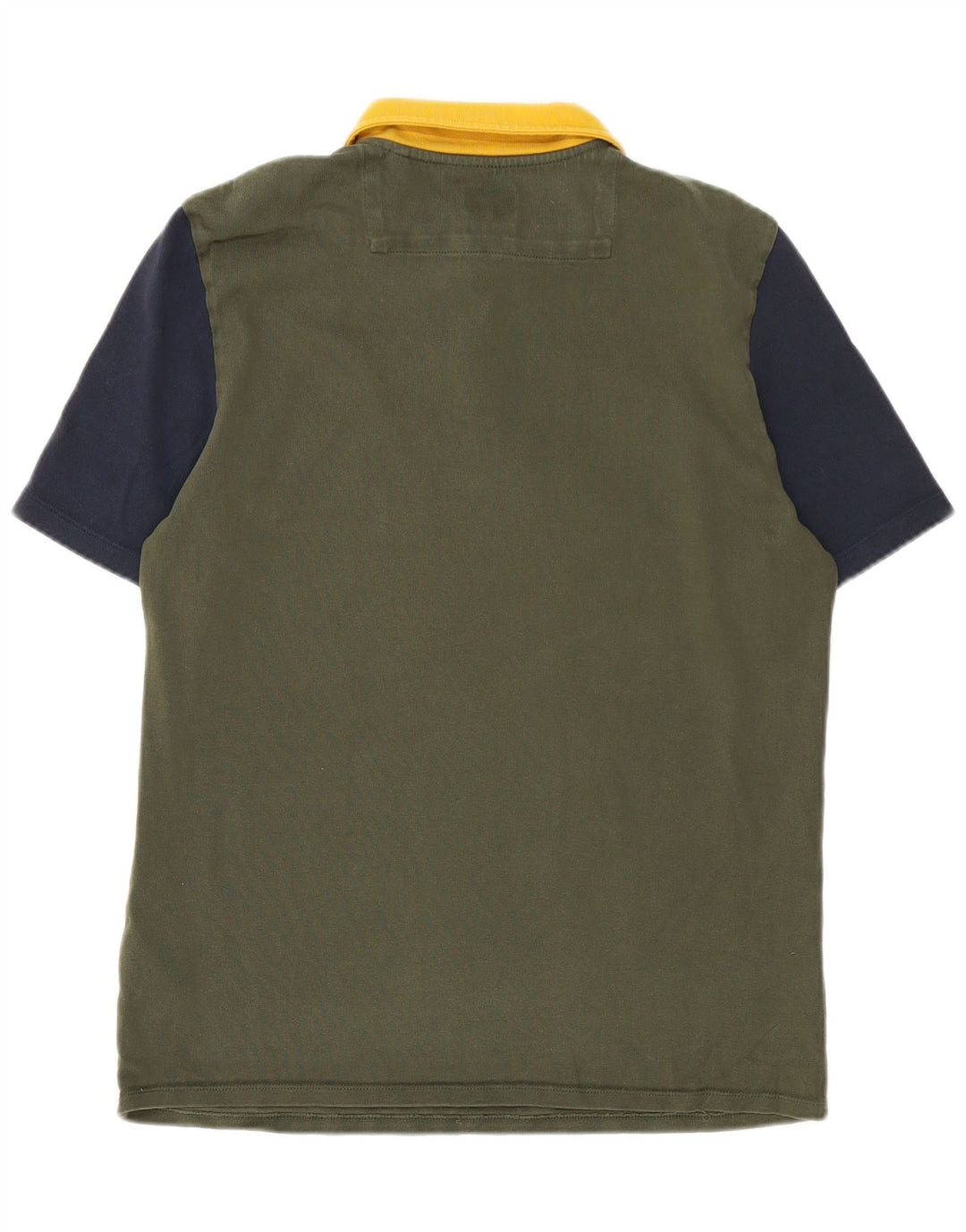 Guess Rugby Polo Shirt til mænd Medium Grøn Colourblock Bomuld