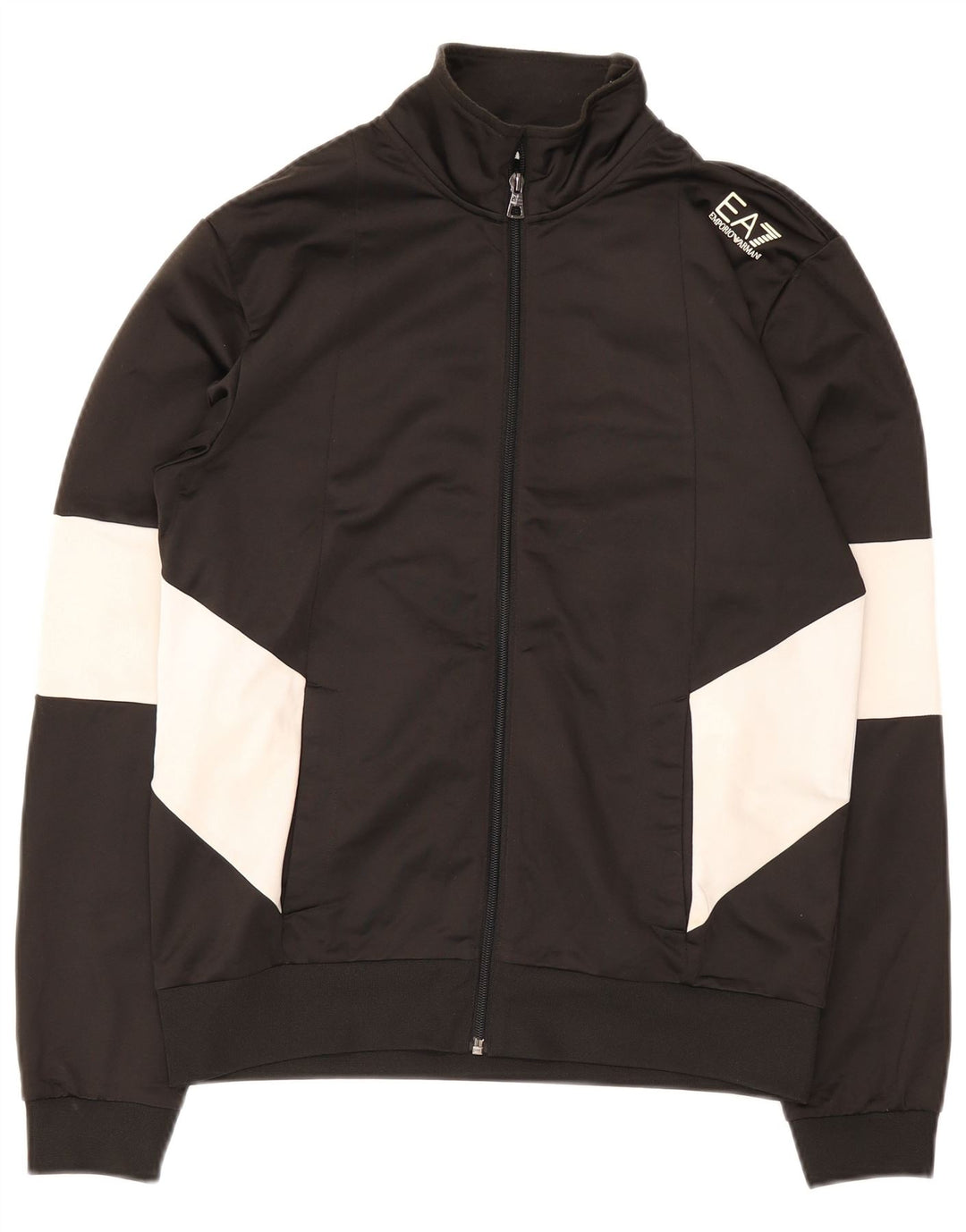 Emporio Armani Herre træningsdragt Top jakke Lille sort Colourblock Polyester