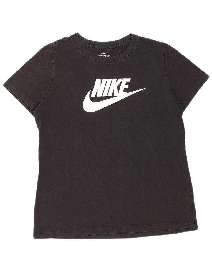 NIKE Grafisk T-shirt top til kvinder DK 16 Large Sort