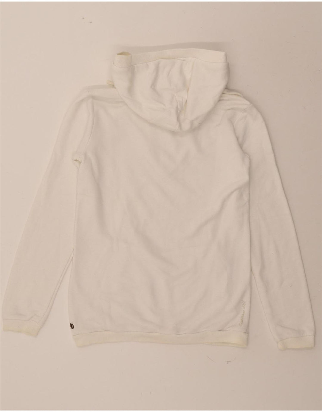 PUMA Womens Hoodie Jumper UK 10 Small White Vintage Puma and Second-Hand Puma from Messina Hembry 
