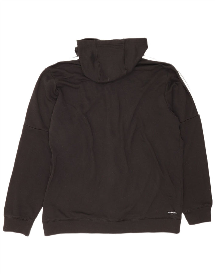 Adidas Hættetrøje med lynlås til mænd XL Sort polyester