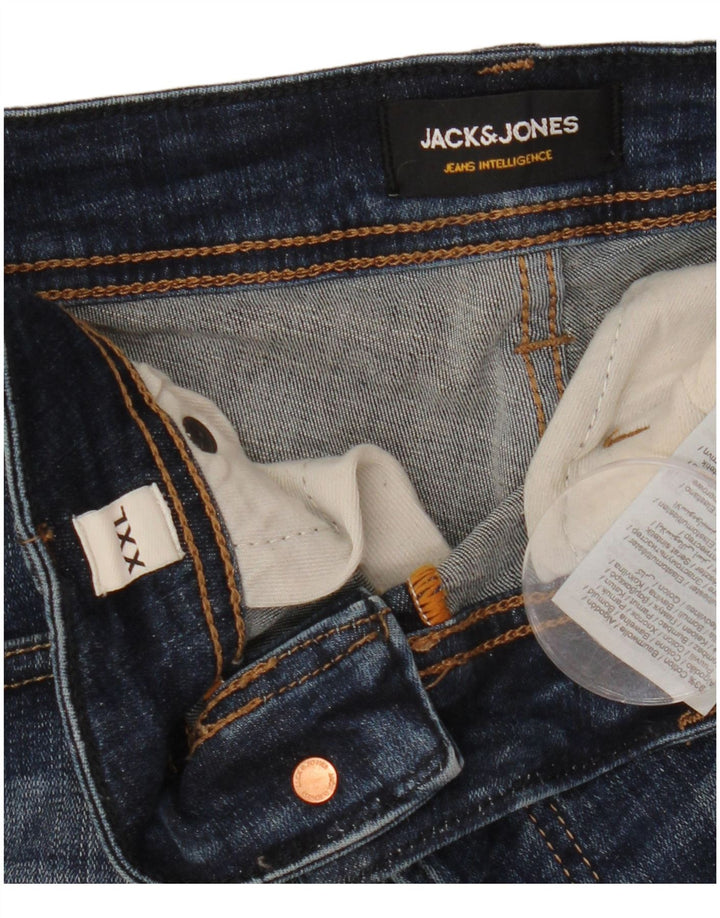 JACK & JONES Herre Denim Shorts 2XL W42 Blå Bomuld