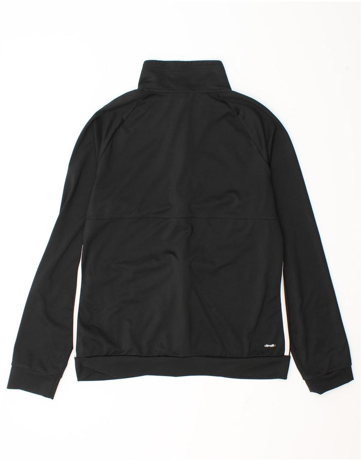 Adidas Dame Climalite Træningsdragt Topjakke UK 12/14 Medium Sort