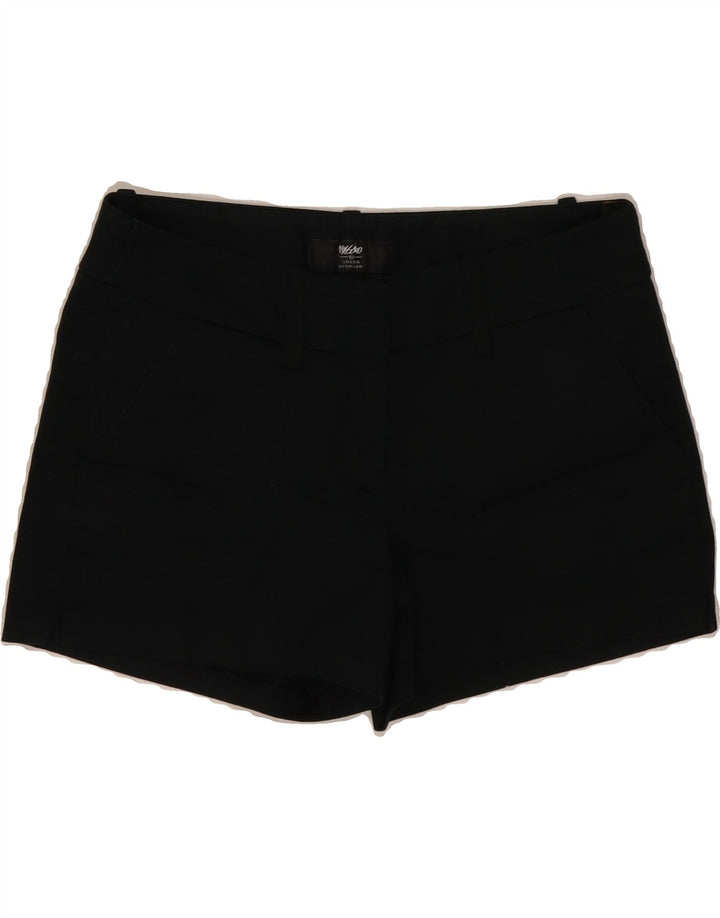 MOSSIMO Womens Stretch Chino Shorts US 2 XS W28 Black Cotton Vintage Mossimo and Second-Hand Mossimo from Messina Hembry 