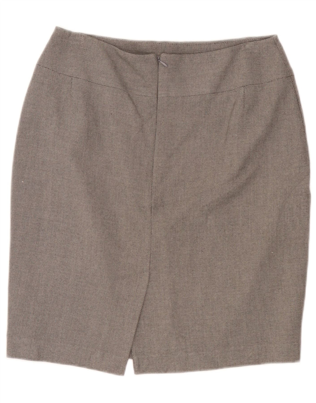 Marks & Spencer Pencil Nederdel til kvinder UK 10 Small W30 Grå Polyester