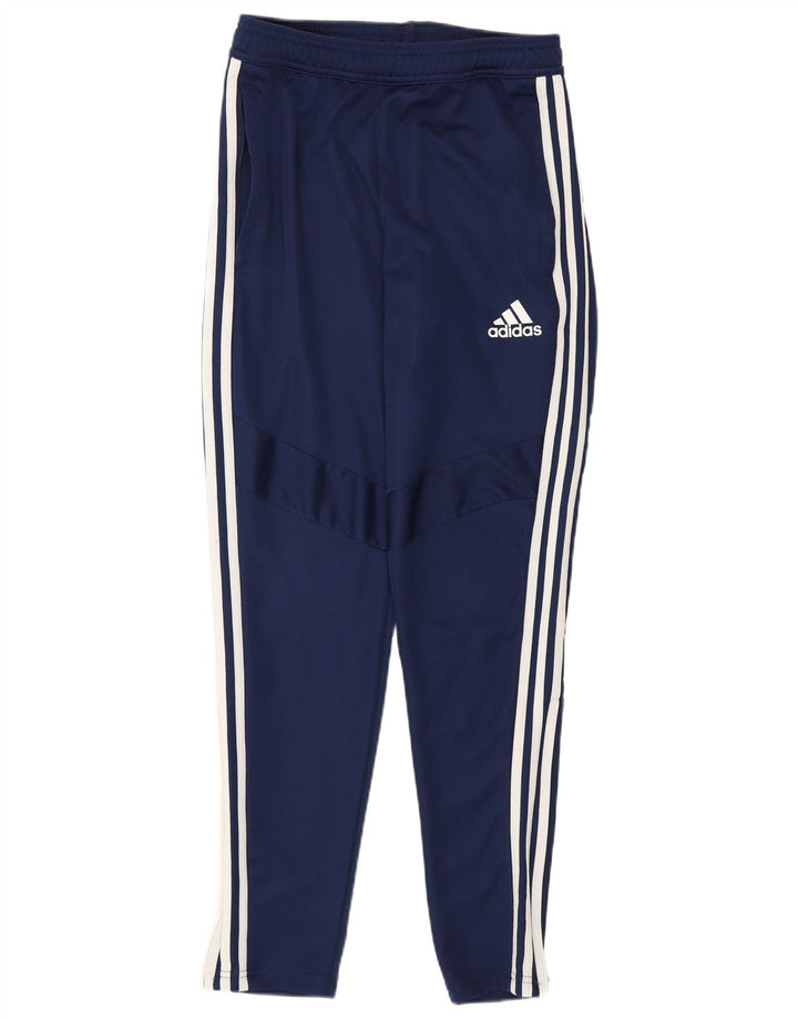 Adidas Træningsdragt bukser til mænd Small Navy Blue Polyester Sports