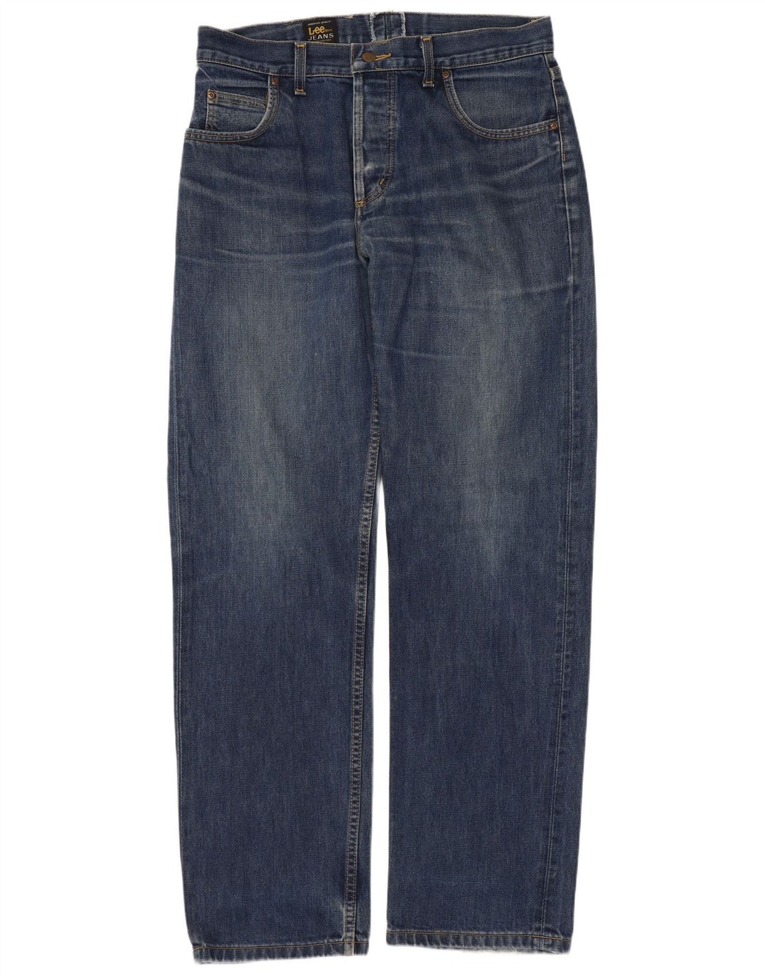 Lee Herre Seattle Løse Jeans W32 L34 Blå Bomuld