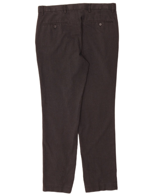 Marks & Spencer Herre Slim Suit Bukser W32 L31 Grå Polyester