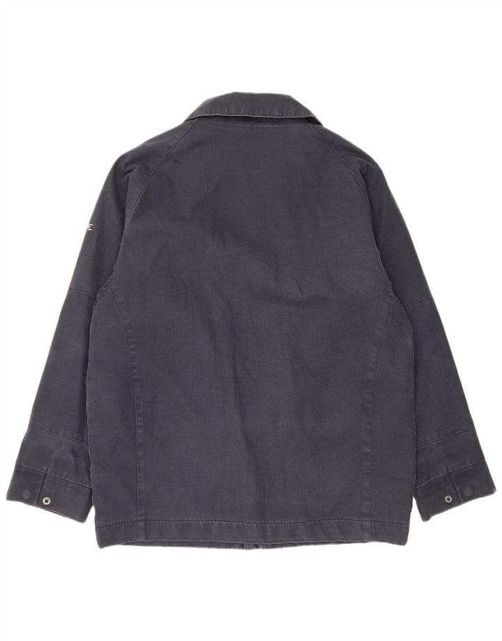 Murphy & Nye Herre Utility Jacket UK 38 Medium Navy Blue Cotton