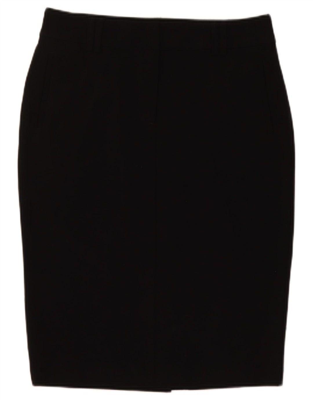 Marks & Spencer Pencil Nederdel til kvinder UK 12 Medium W30 Sort Polyester