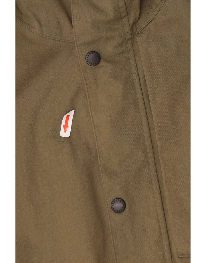 Barbour Regnjakke med hætte til mænd UK 38 Medium Khaki