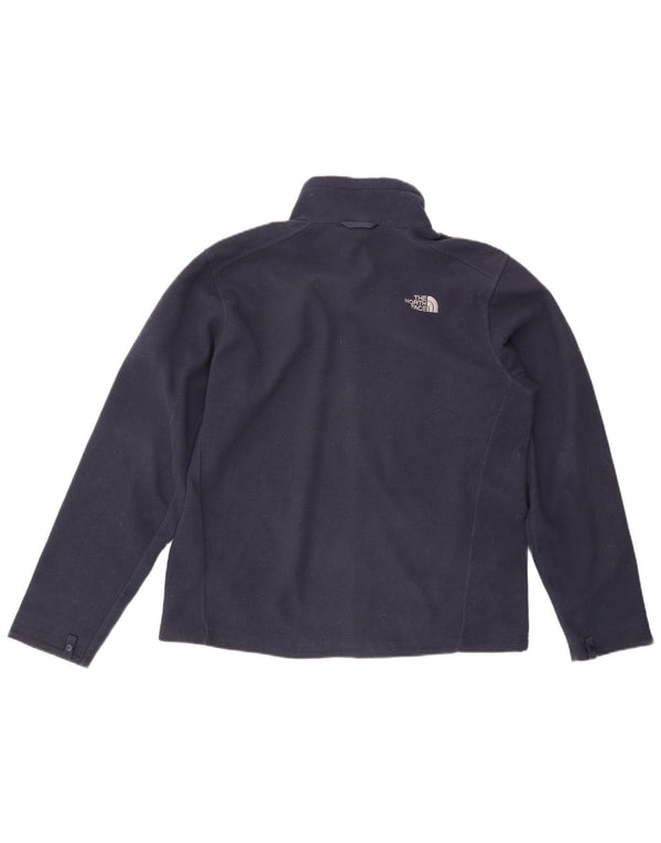 The North Face Herre Liner Fleece Jakke UK 40 Large Navy Blue Polyester
