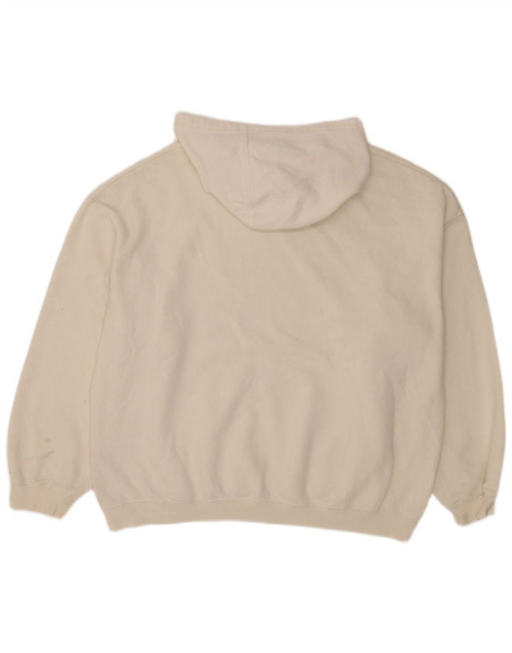Billabong Herre Loose Fit Hoodie Jumper Medium White Bomuld
