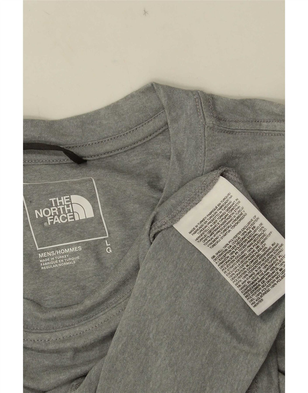 The North Face Herre T-Shirt Top Stor Grå Polyester