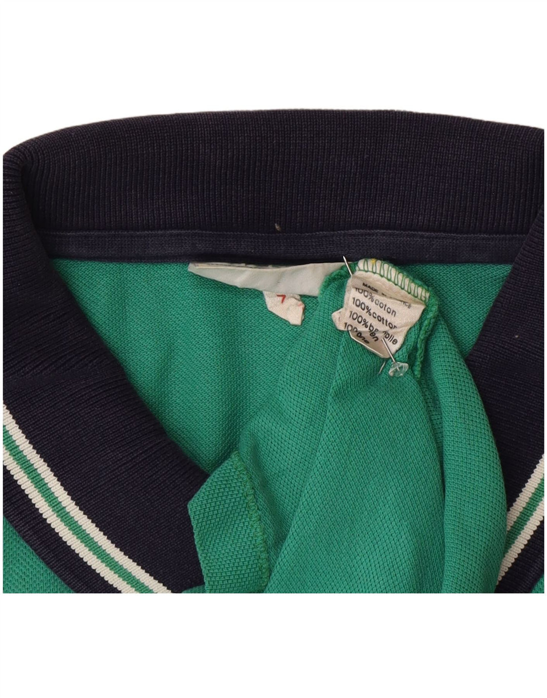 Lacoste Herre Polo Shirt Str. 7 2XL Grøn Bomuld