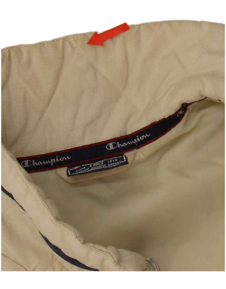 Champion Womens Quilted Gilet UK 18 XL Off White