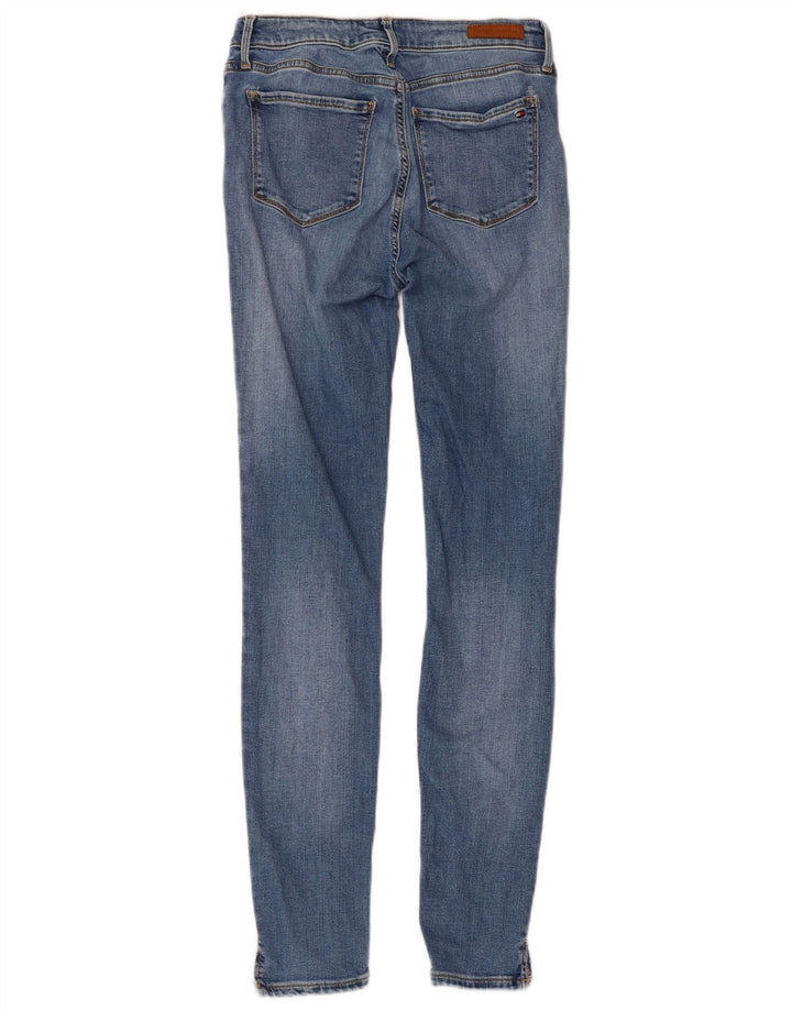 TOMMY HILFIGER Dame Como Skinny Jeans W28 L29 Blå Bomuld