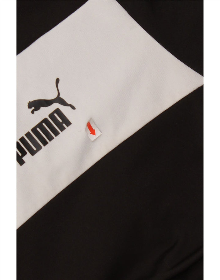 PUMA Træningsdragt til mænd Topjakke XL Sort Colourblock Polyester