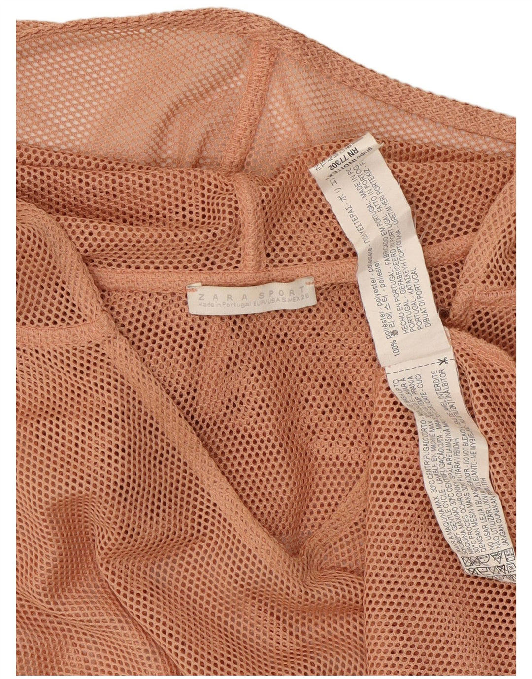 Zara Dame Oversized Hættetrøje Træningsdragt Topjakke UK 10 Small Pink