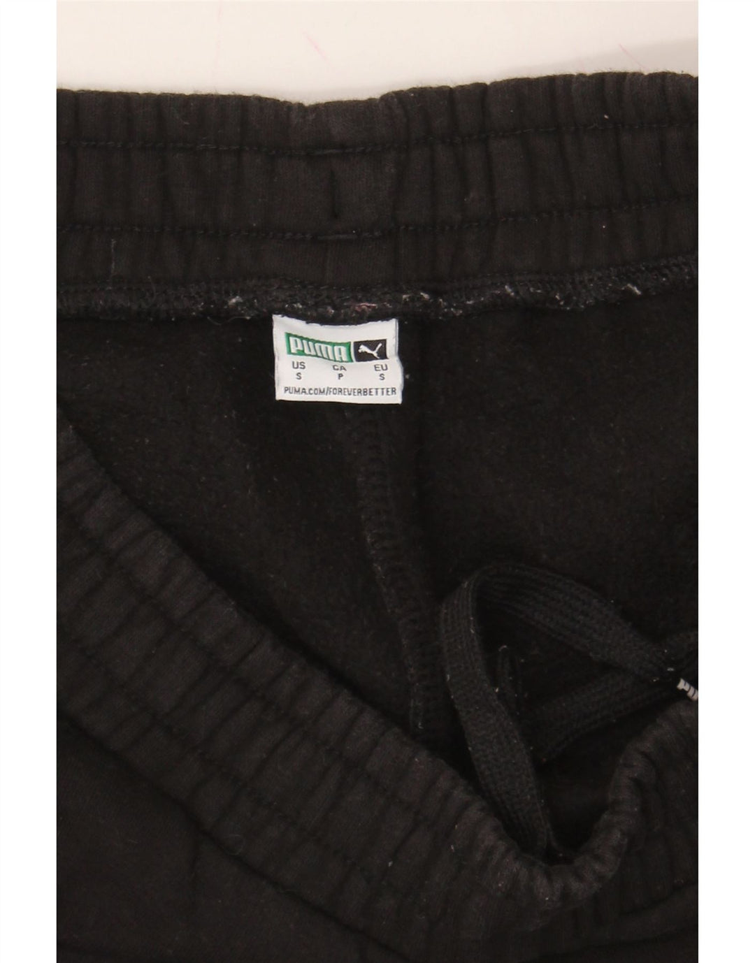 PUMA Mens Tracksuit Trousers Joggers Small Black Vintage Puma and Second-Hand Puma from Messina Hembry 
