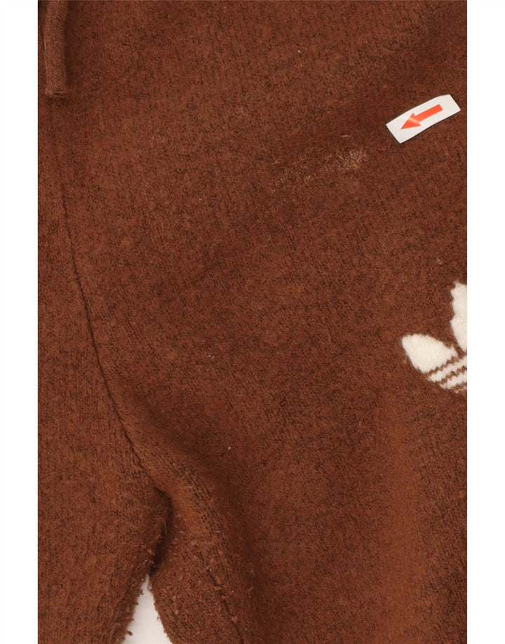 Adidas træningsbukser til kvinder UK 4/6 XS brun polyamid