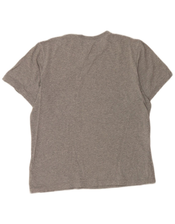 Nike T-shirt top mellem grå bomuld til mænd