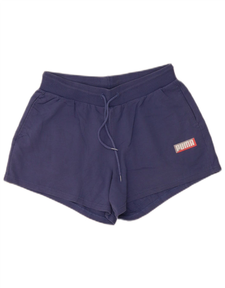 PUMA sportsshorts til kvinder UK 12 Medium Navy Blue