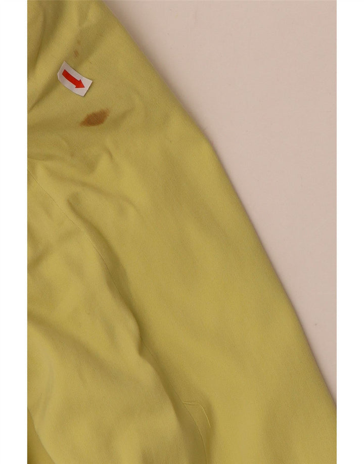 Benetton Dame 2 Button Blazer Jacket IT 44 Medium Green Polyester
