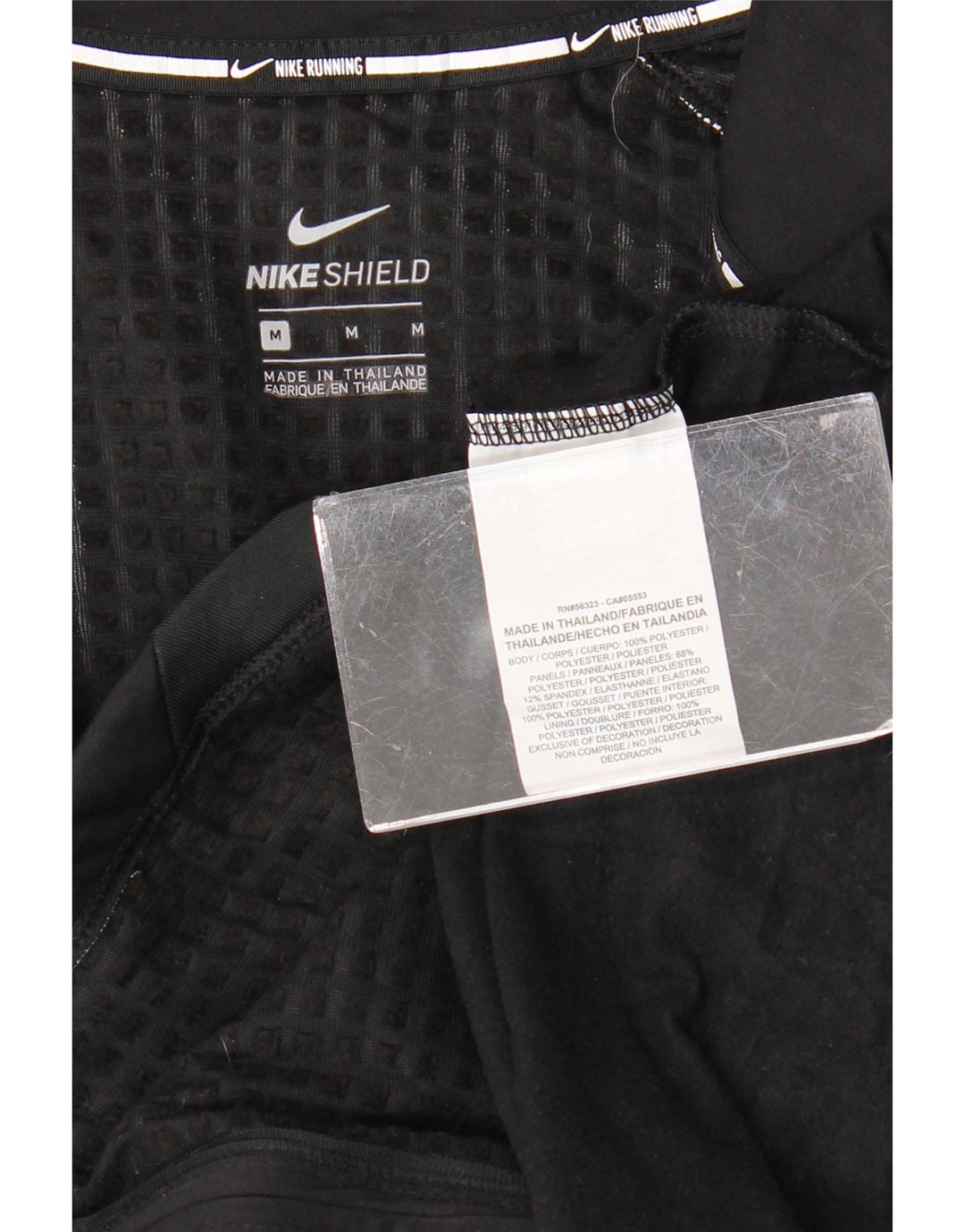 NIKE træningsdragt topjakke til kvinder UK 14 Medium Sort Polyester