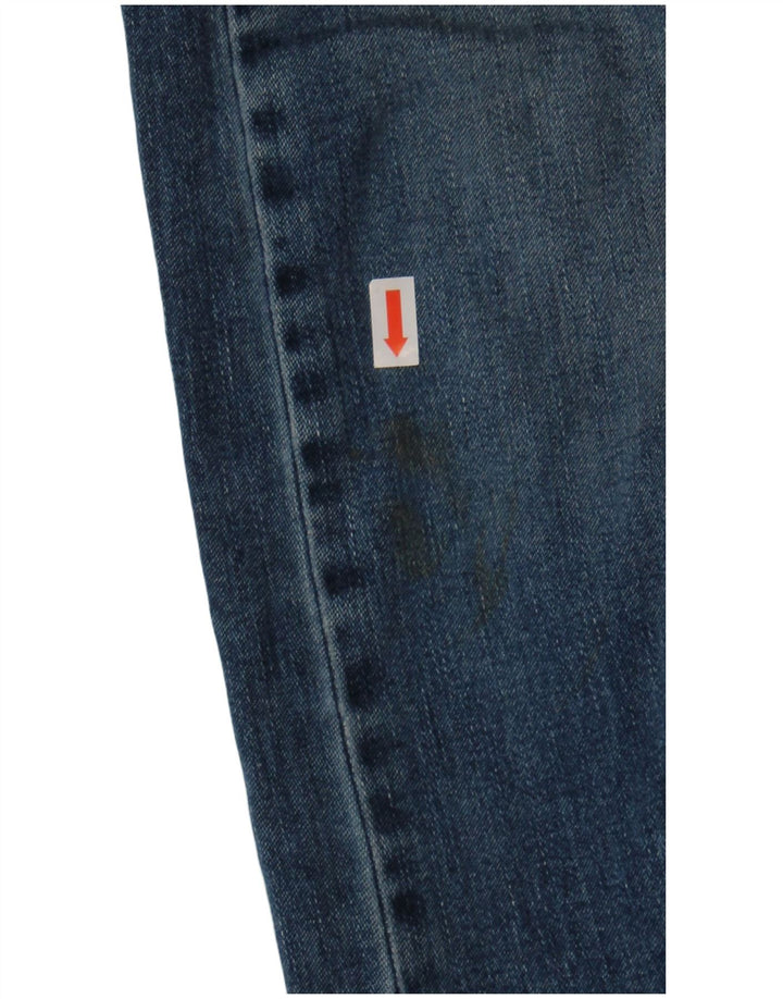 Marks & Spencer Dame Slim Jeans W30 L33 Blå Bomuld