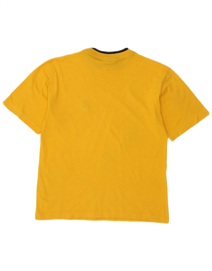 Asics Boys T-Shirt Top 11-12 År Gul Bomuld