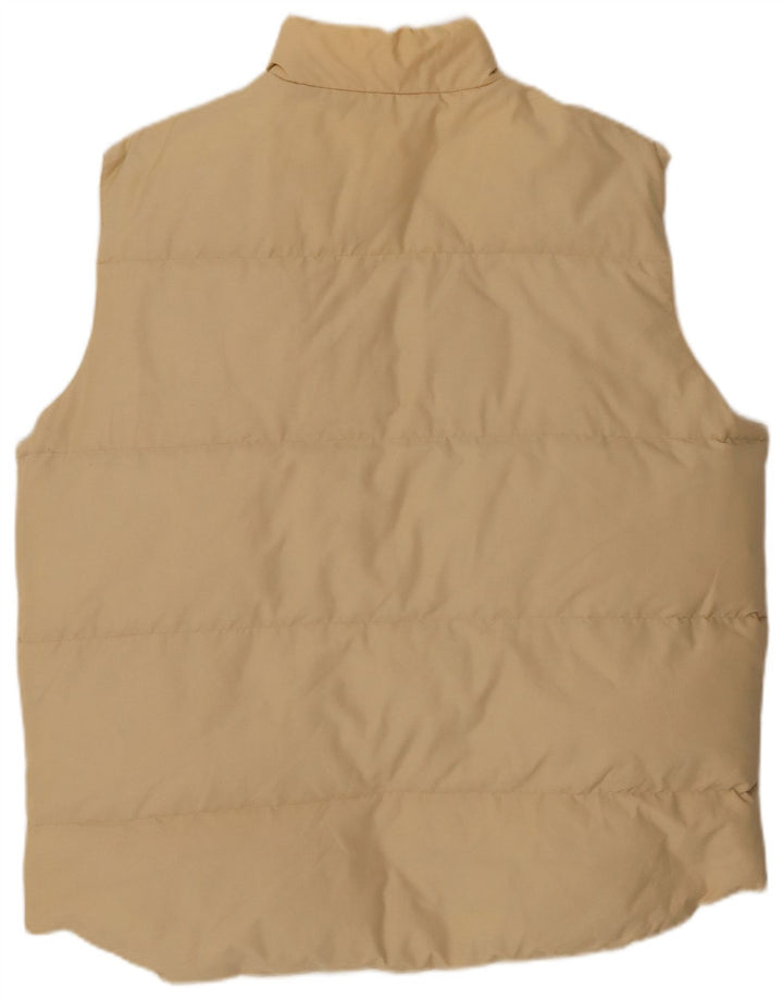 Woolrich Herre Polstret Gilet UK 42 XL Beige Nylon