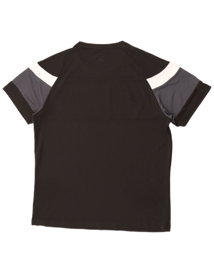 PUMA Herre T-Shirt Top 2XL Sort Colourblock