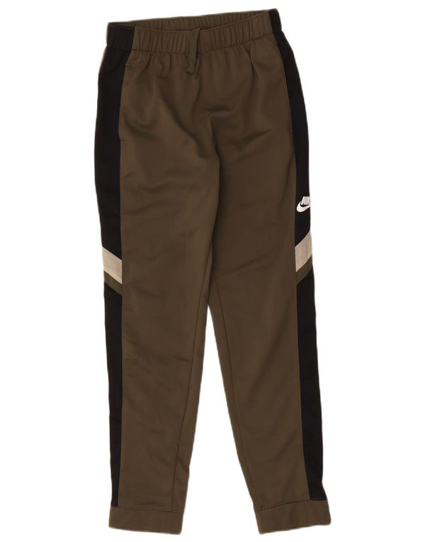 Nike Piger træningsdragt Bukser Joggers 12-13 år Stor Khaki Colourblock