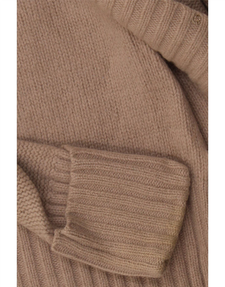 Marks & Spencer Dame Cardigan Sweater UK 16 Stor Beige Angora