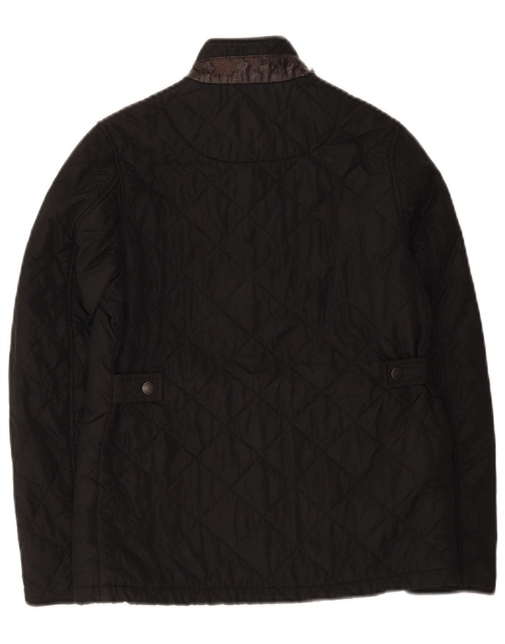 Barbour Boys Quiltet Jakke 10-11 År Stor Sort